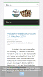 Mobile Screenshot of gewerbeverband-volkach.de